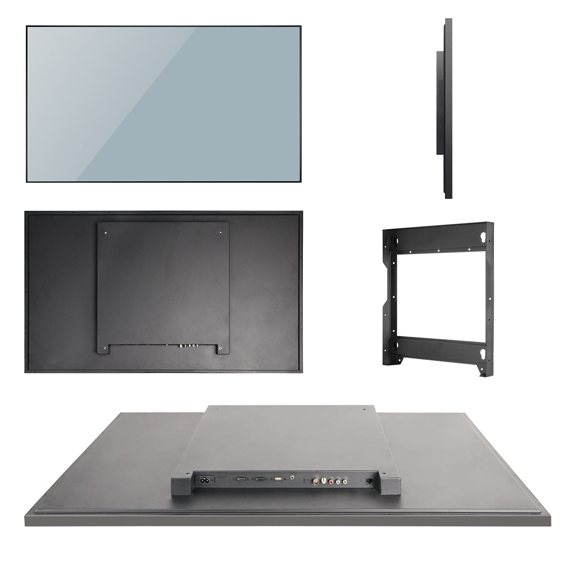 Soulaca 43 inches Touchscreen 4K LED Mirror Smart TV P65 Waterproof WiFi Bluetooth SPA Hotel Advertising-Soulaca