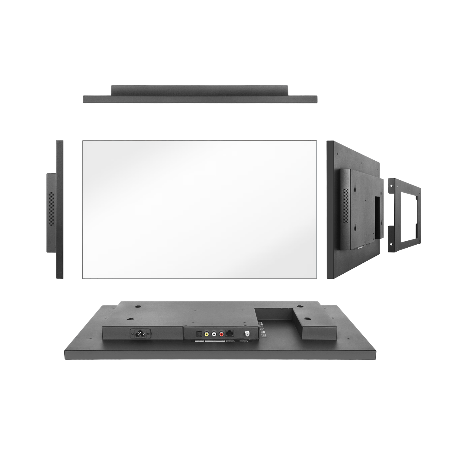 24-inch Smart Mirror TV – Waterproof Television for Bathroom with webOS, Netflix, Prime Video, Full HD 1080P-Soulaca