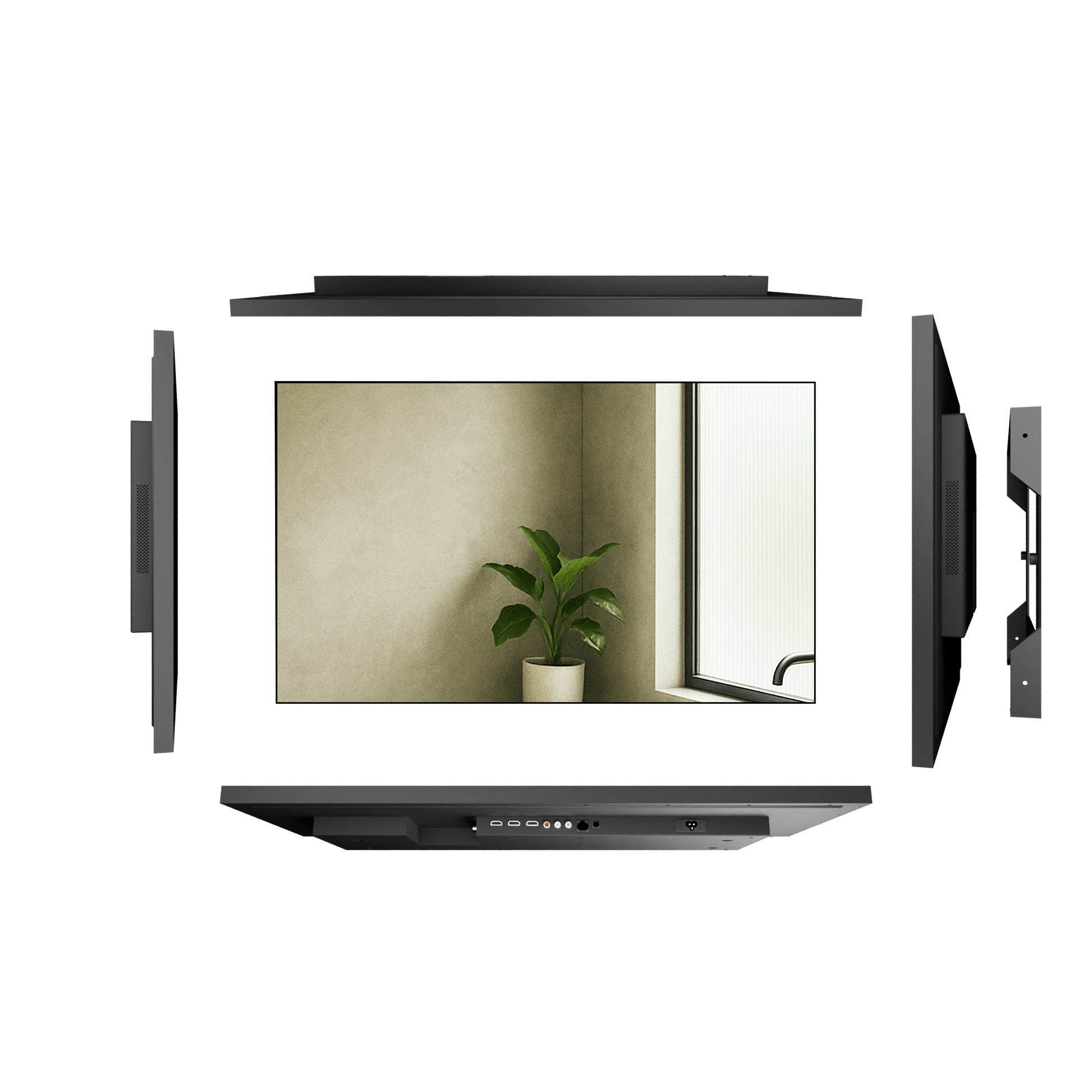 Soulaca 32-inch Waterproof Smart Mirror TV - The Ultimate 4K Licensed Google TV, Buit-in Tuner-Soulaca