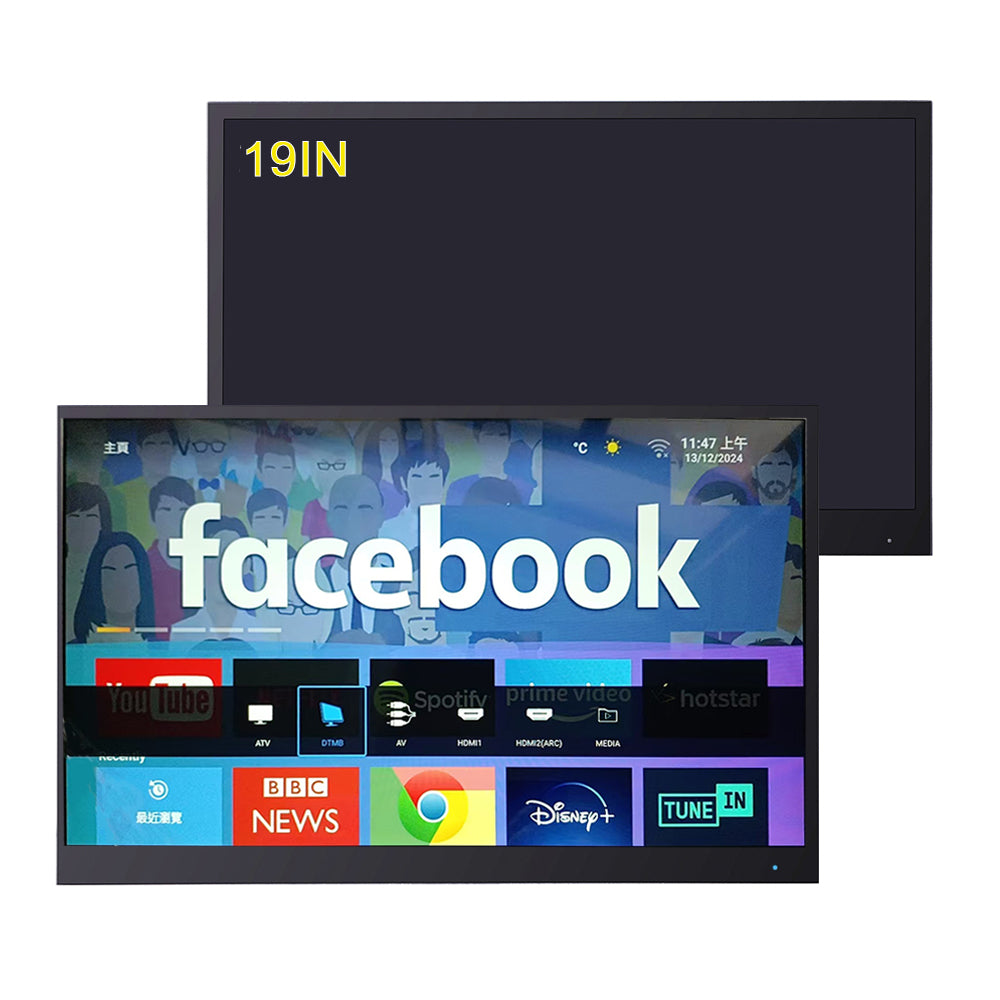 Soulaca品牌18.5吋浴室防水镜子智能電視香港可用DTMB-T/ 18.5 inch Smart Mirror TV DTMB-T HK Television-Soulaca