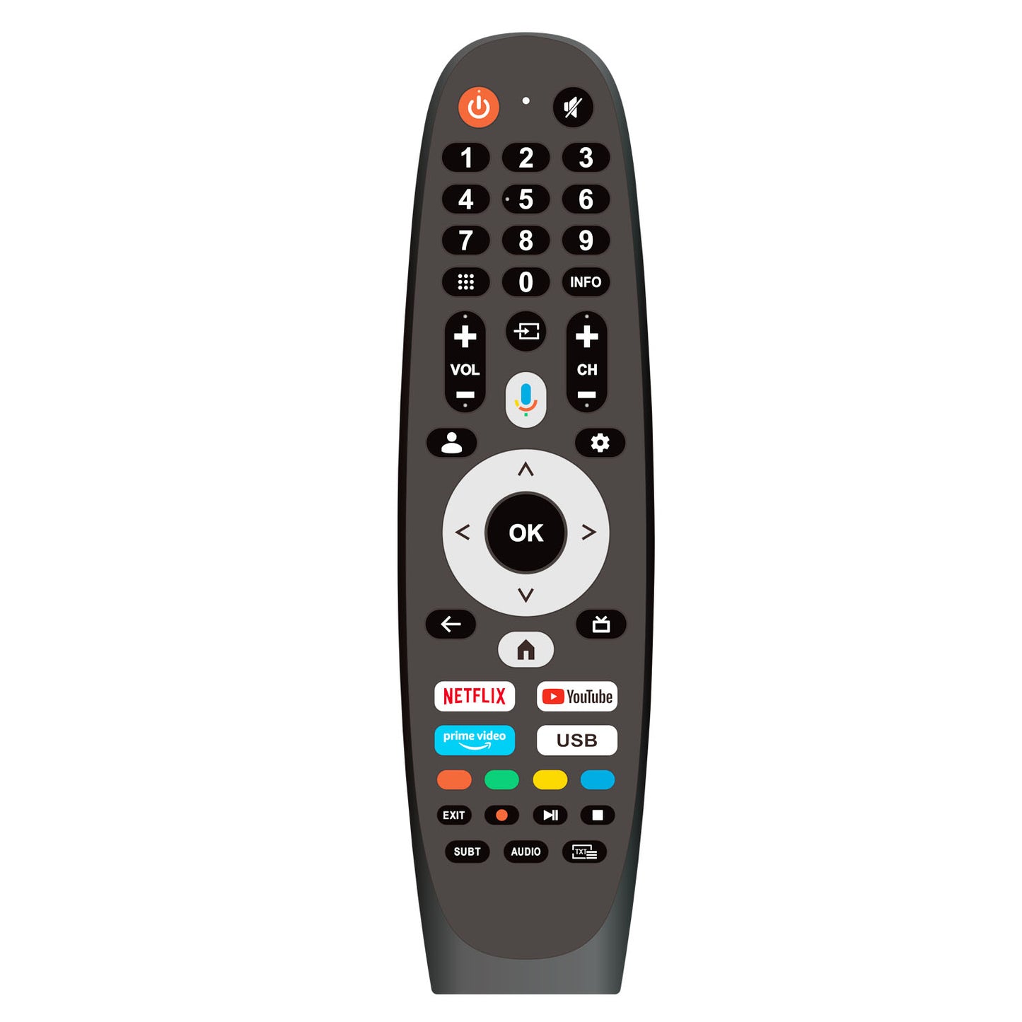 Soulaca Bathroom Waterproof TV Remote (Accessory Supply New)-Soulaca