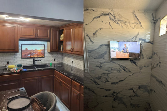 Luxury Kitchen TV Ideas for a Polished Space