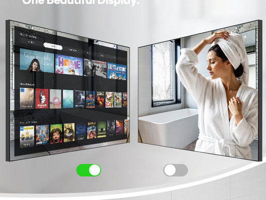 Frameless Versus Framed Mirror Televisions