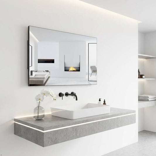 12 TV Mirror Design Ideas for a Polished Home