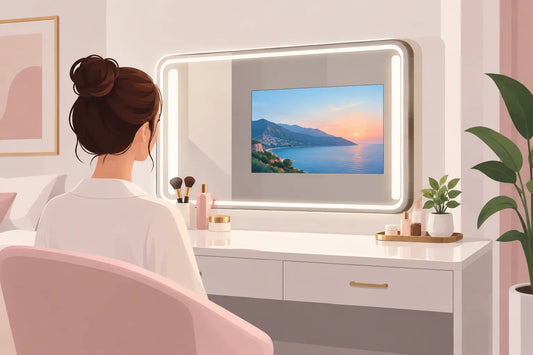 Best LED Makeup Mirror Televisions for Vanities