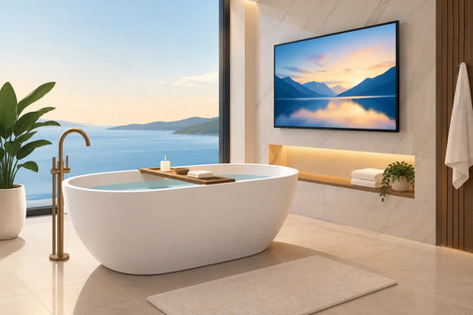 Bathroom Televisions That Belong in a Luxury Bath