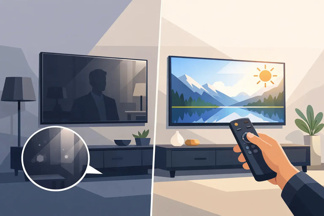 Why Mirror TV Looks Dark and How to Fix It