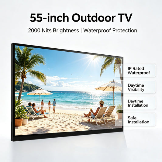 How to Mount Outdoor TV Safely