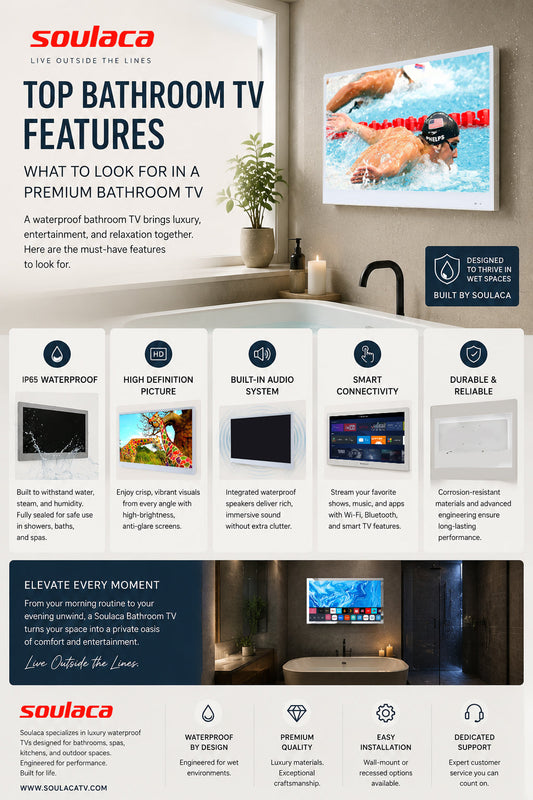 8 Top Bathroom TV Features That Matter