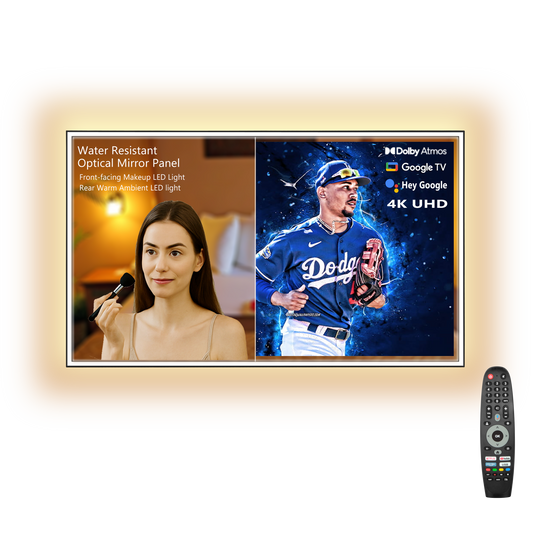 Enhance Your Space with the Soulaca 43-Inch Mirror TV with LED Light