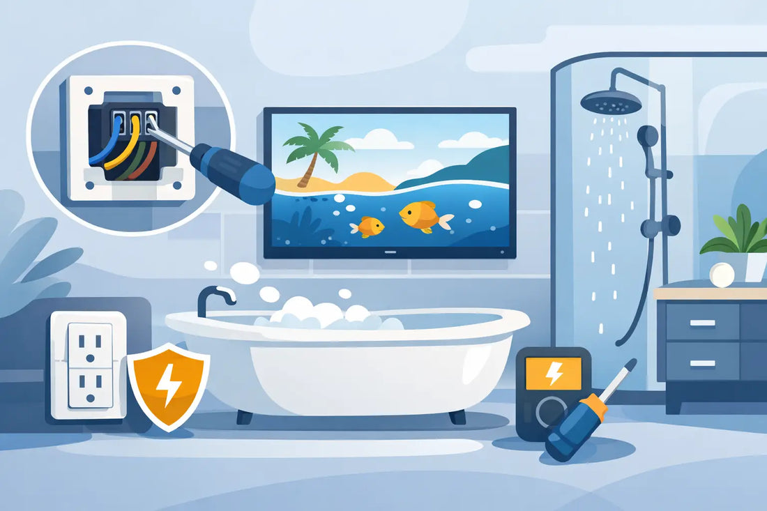 Bathroom TV Electrical Requirements Explained