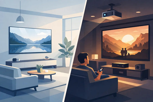 Mirror TV vs Projector for a Modern Home