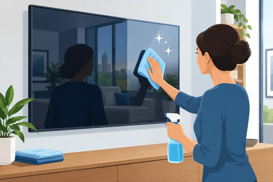How to Clean Mirror Television Screens Without Streaks