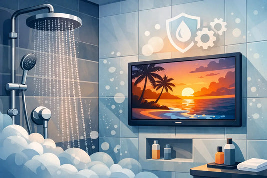 Can You Put a TV in the Shower? What It Takes