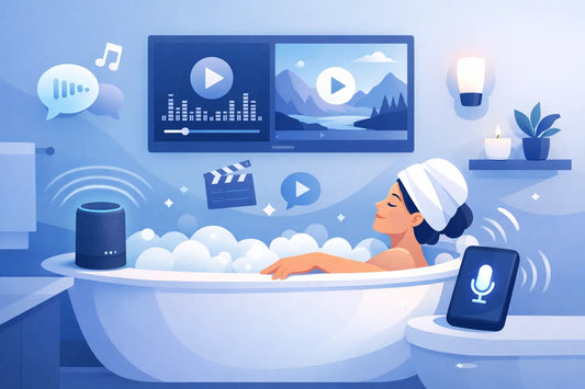 Voice Control Bathroom Entertainment Ideas