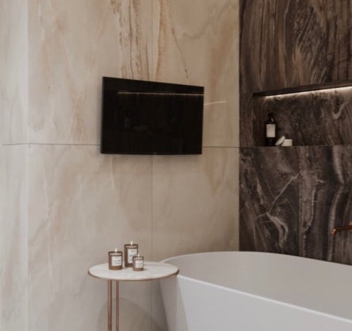 Black Color Waterproof TV