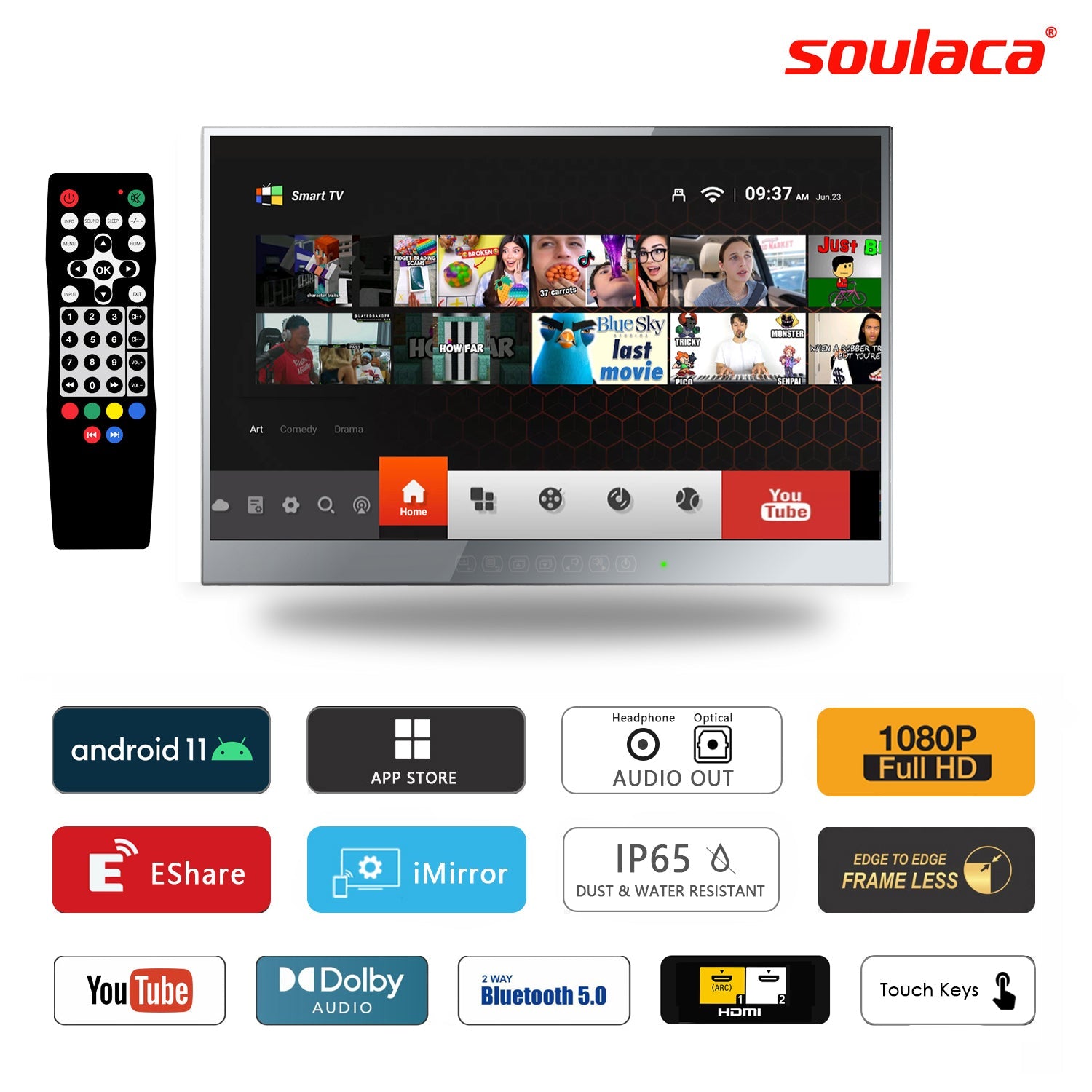 Soulaca Android Bathroom/Mirror TV