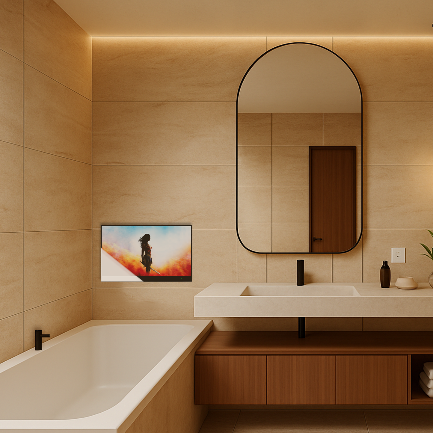 Soulaca 32-inch webOS Smart Mirror TV | Voice Control | DTV | Ultra HD 4K | Smart, Stylish, and Functional-Soulaca