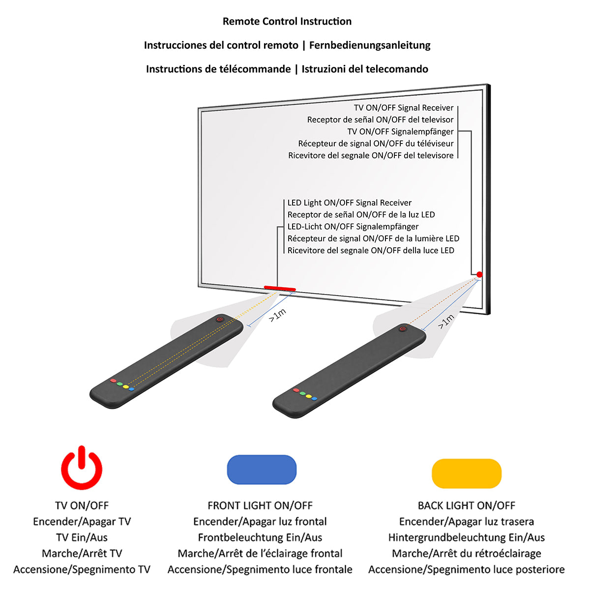 Soulaca 43 inch webOS Mirror TV with LED Light 4K UHD Built-in Apps for Spa Makeup Station-Soulaca