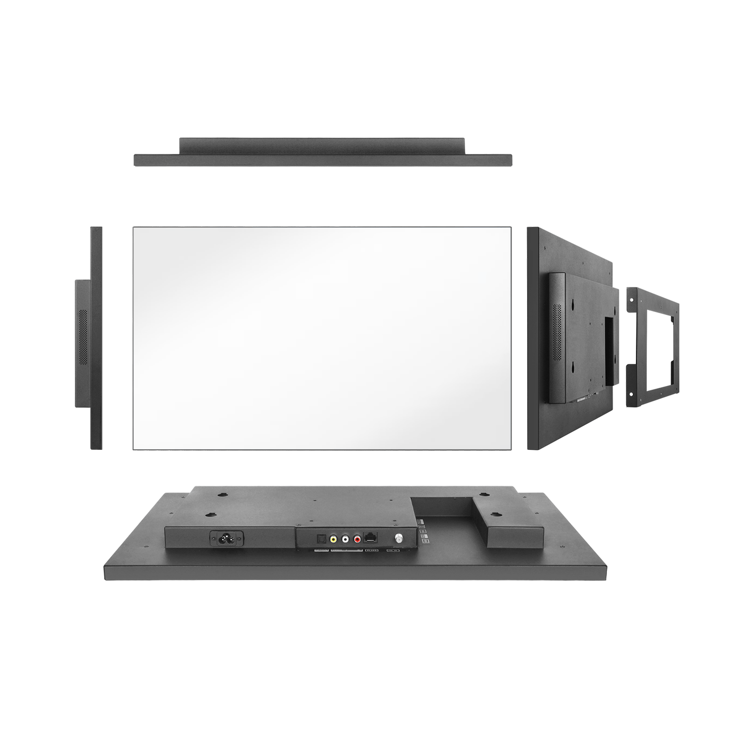 24-inch Smart Mirror TV – Waterproof Television for Bathroom with webOS, Netflix, Prime Video, Full HD 1080P