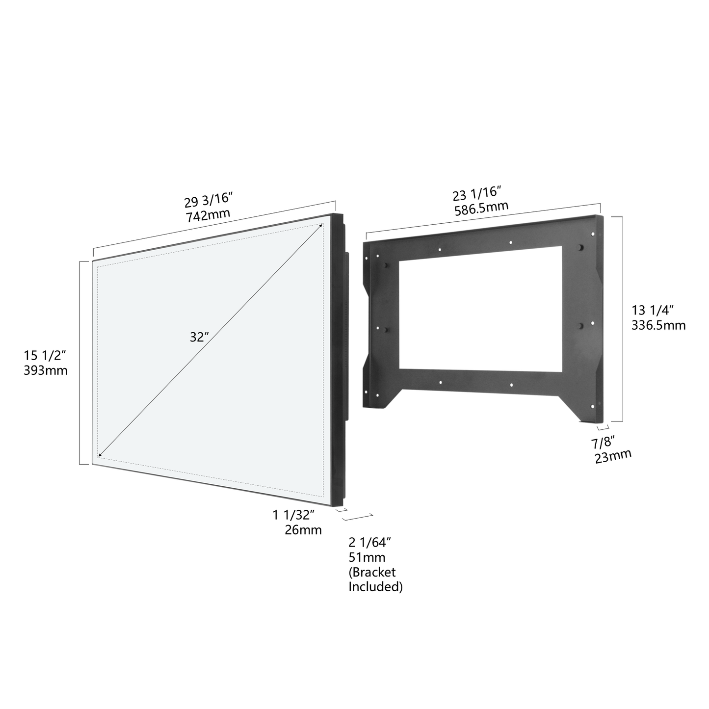 Soulaca 32-inch webOS Smart Mirror TV | Voice Control | DTV | Ultra HD 4K | Smart, Stylish, and Functional-Soulaca