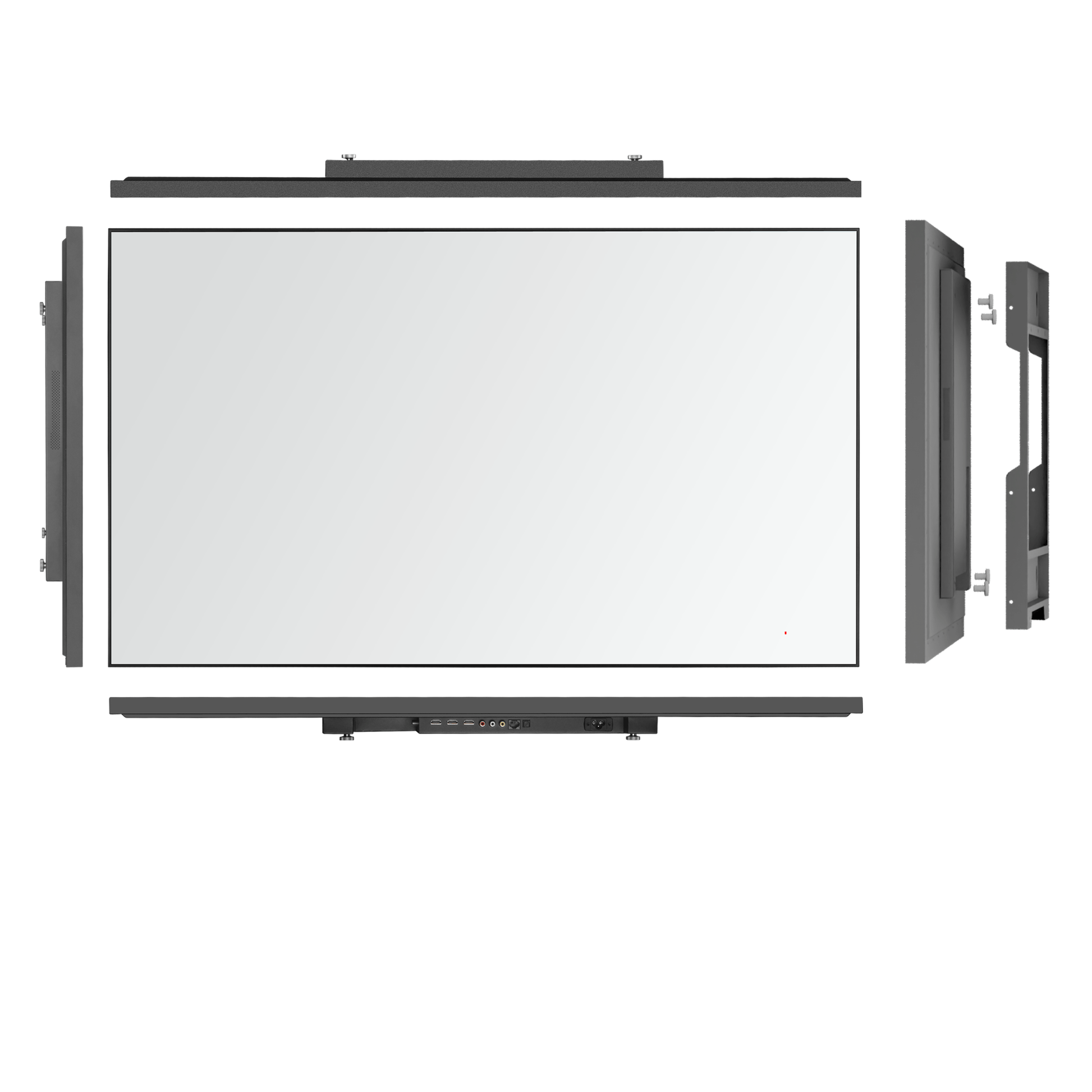 Soulaca 43 inches 4K Smart Mirror Google TV  Voice Control Waterproof IP65 Bathroom/Spa/Indoor Display-Soulaca