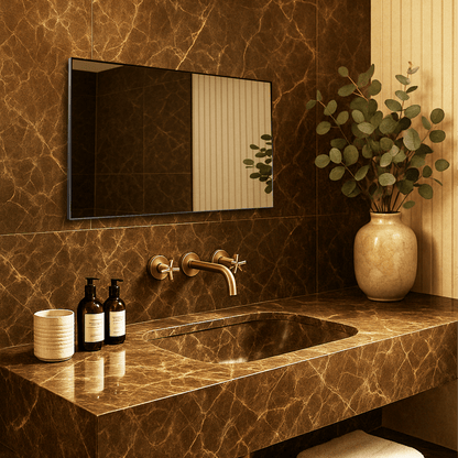 Soulaca 43 inches 4K Smart Mirror Google TV  Voice Control Waterproof IP65 Bathroom/Spa/Indoor Display-Soulaca