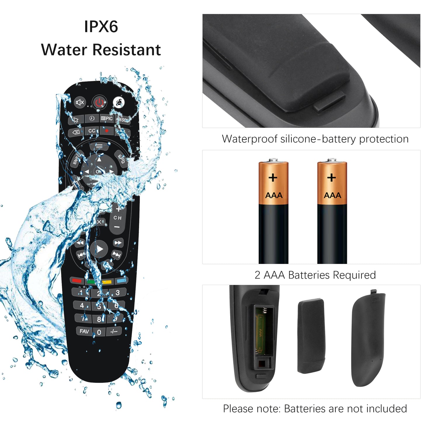 Soulaca 55 inches Waterproof Smart Android Outdoor TV 2000nits 4K Weatherproof Garden TV-Soulaca