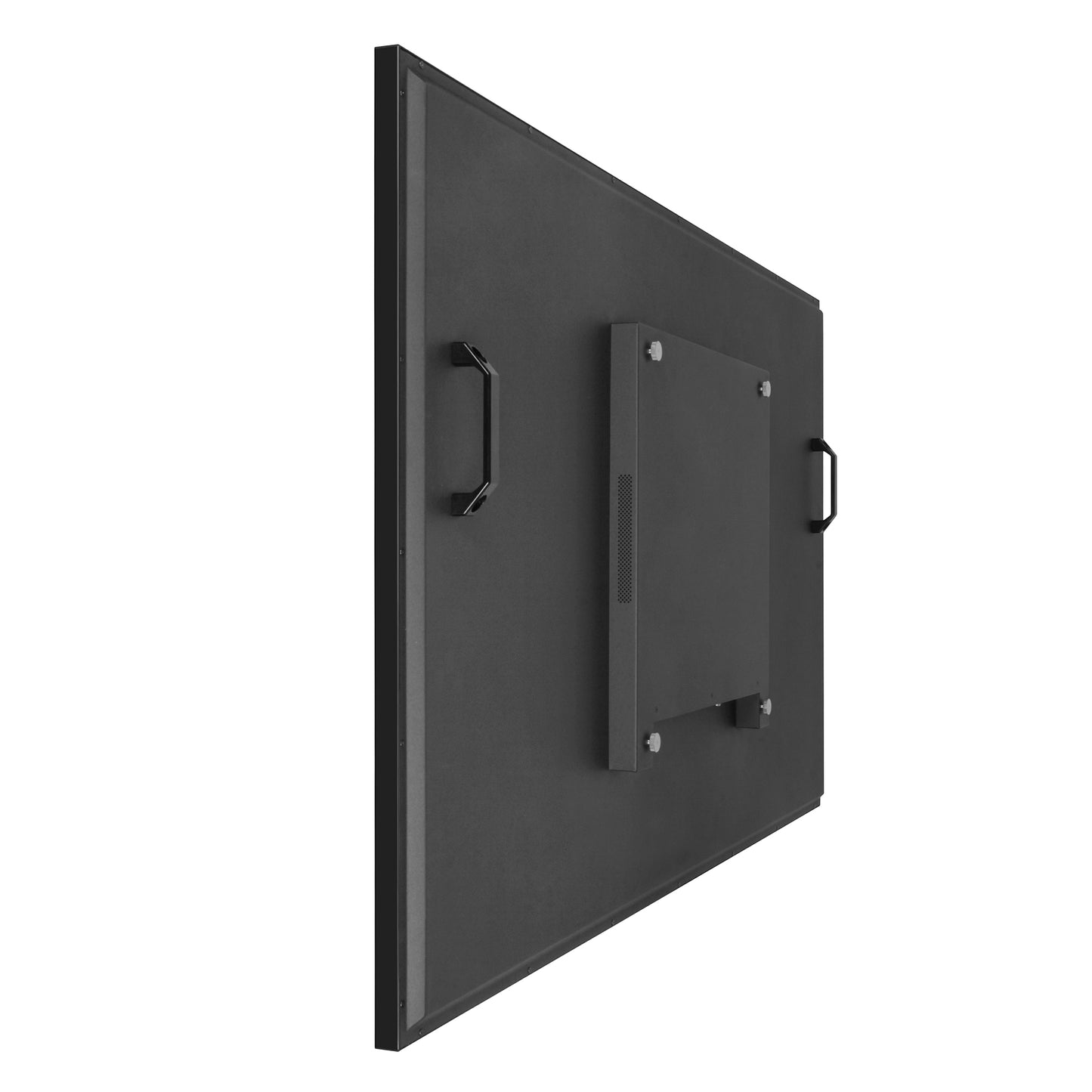 Soulaca 55" Black Frame 4K UHD Waterproof Smart Mirror TV | webOS Voice Control Bathroom TV