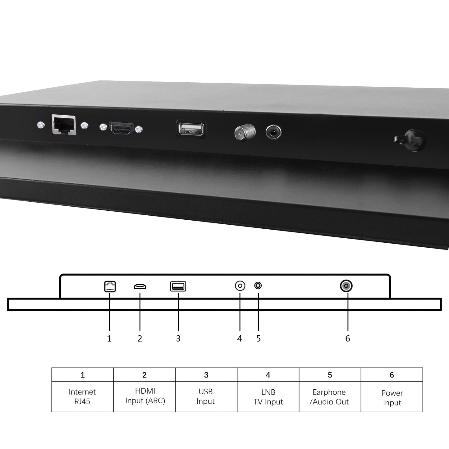 Soulaca 18.5 inch Touchscreen Magic Smart Android Mirror Television DTV ATSC DVB Bathroom Waterproof Hotel TV-Soulaca