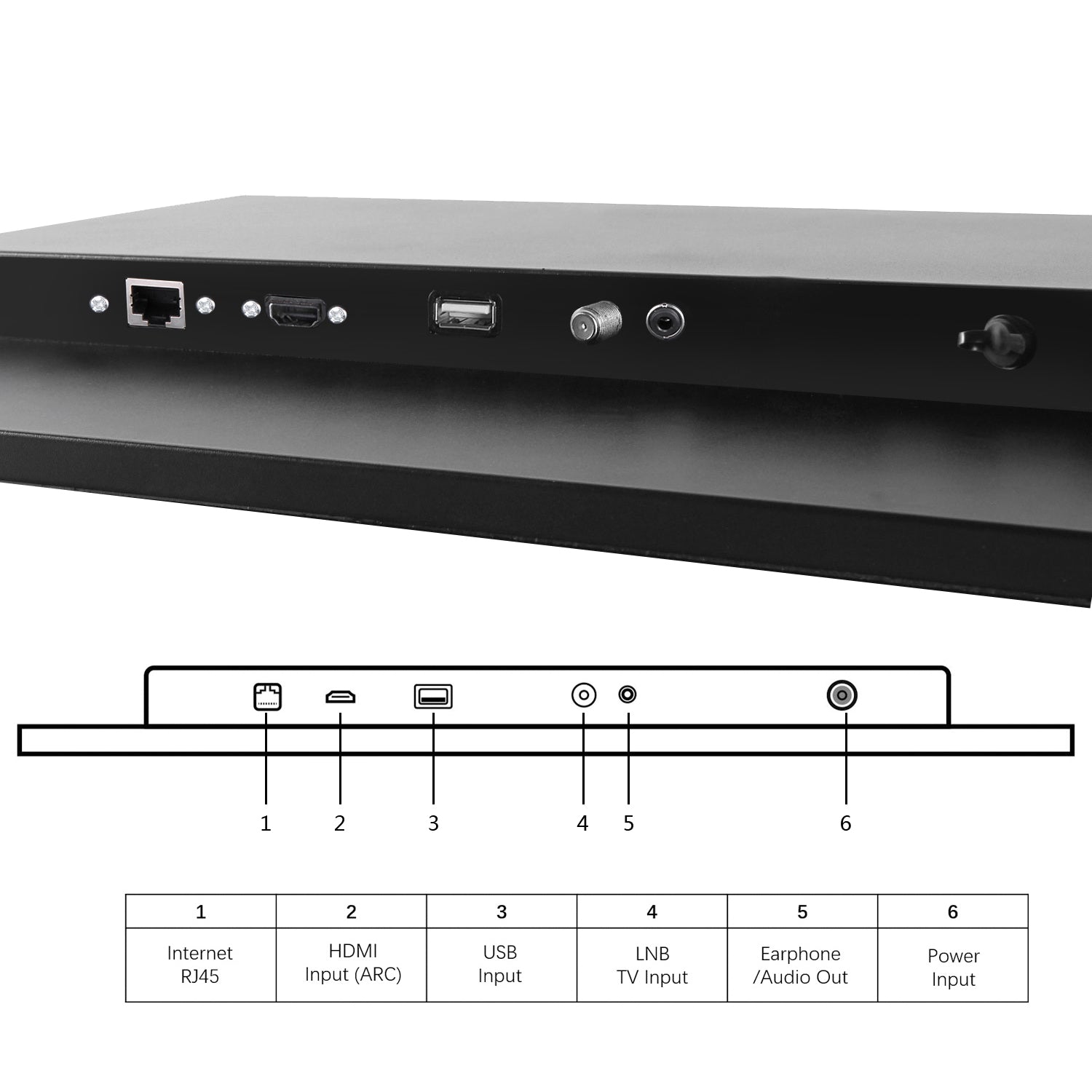 Soulaca 18.5 inch Touchscreen Magic Smart Android Mirror Television DTV ATSC DVB Bathroom Waterproof Hotel TV-Soulaca