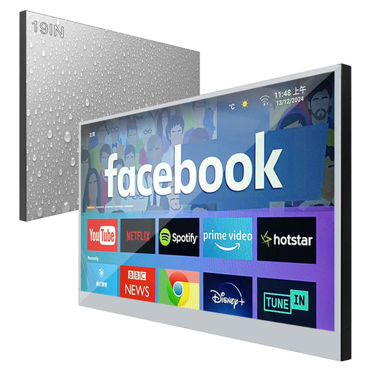 Soulaca品牌18.5吋浴室防水镜子智能電視香港可用DTMB-T/ 18.5 inch Smart Mirror TV DTMB-T HK Television-Soulaca
