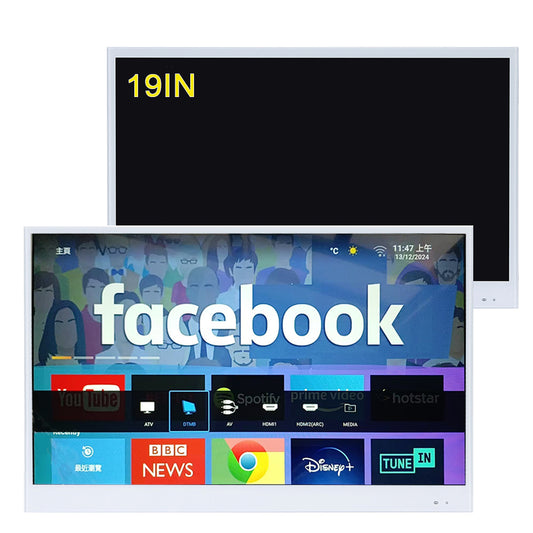 Soulaca品牌18.5吋浴室防水镜子智能電視香港可用DTMB-T/ 18.5 inch Smart Mirror TV DTMB-T HK Television-Soulaca