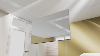 Soulaca 43 inches 4K Smart Mirror Google TV  Voice Control Waterproof IP65 Bathroom/Spa/Indoor Display